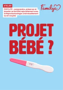 Flyer Familya atelier autour de la fertilité naturelle