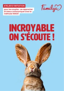 Flyer Familya atelier d'initiation à la méthode imago