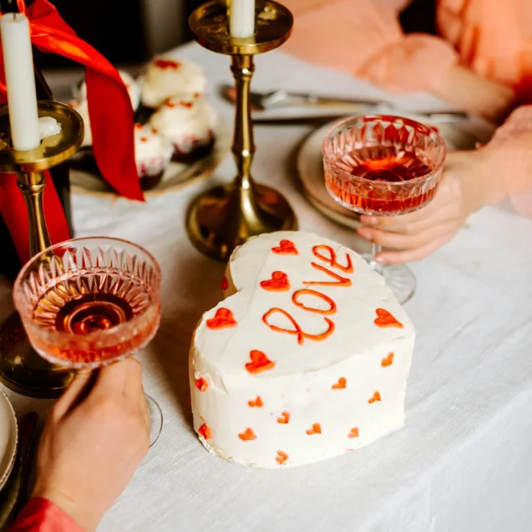 un dîner romantique à deux