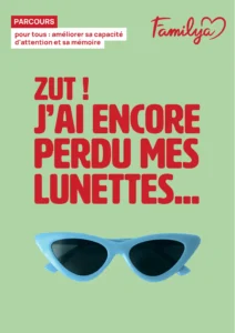 flyer familya présentant l'atelier "où sont mes lunettes"