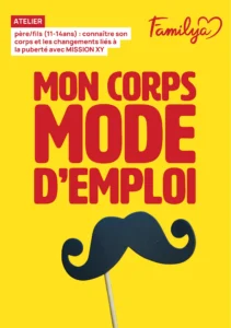 Flyer Familya atelier père-fils mission XY